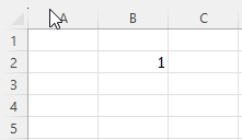 Copy and paste cell value